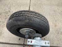 GALVANISED SINGLE AXLE TRAILER CHASSIS - 10