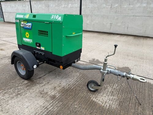 SHINDAIWA HDW310M-I 3KVA DIESEL FAST TOW SINGLE AXLE WELDER/GENERATOR
