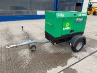 SHINDAIWA HDW310M-I 3KVA DIESEL FAST TOW SINGLE AXLE WELDER/GENERATOR - 3
