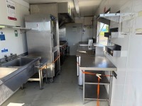 APPROX. 20FT X 8FT CATERING KIOSK CONTAINER - 14