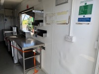 APPROX. 20FT X 8FT CATERING KIOSK CONTAINER - 15
