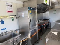 APPROX. 20FT X 8FT CATERING KIOSK CONTAINER - 18