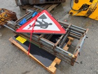 APPROX. 6No. ASSORTED ROADWORK SIGNS - 3