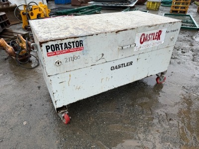 PORTASTOR METAL MOBILE SITE SECURE TOOLBOX