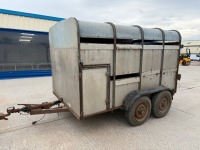 APPROX. 10ft x 5ft IFOR WILLIAMS TA510R 2600KGS CATTLE TRAILER&nbsp; - 3