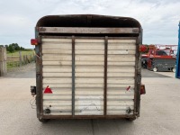 APPROX. 10ft x 5ft IFOR WILLIAMS TA510R 2600KGS CATTLE TRAILER&nbsp; - 8