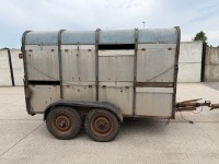 APPROX. 10ft x 5ft IFOR WILLIAMS TA510R 2600KGS CATTLE TRAILER&nbsp; - 15