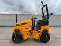 JCB VIBROMAX CT260-120 DOUBLE DRUM RIDE ON ROLLER - 2