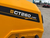 JCB VIBROMAX CT260-120 DOUBLE DRUM RIDE ON ROLLER - 10