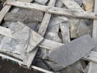 2No. CRATES TO INC. APPROX. 55LM SANDSTONE CLADDING CORNERS &&nbsp;CRATE TO INC. APPROX. 22M SANDSTONE CLADDING - 3
