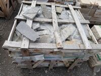 2No. CRATES TO INC. APPROX. 55LM SANDSTONE CLADDING CORNERS &&nbsp;CRATE TO INC. APPROX. 22M SANDSTONE CLADDING - 4