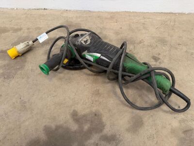 HITACHI G23SCY 9" 110V GRINDER