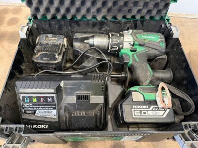 HIKOKI DV18DBXL 18V CORDLESS COMBI DRILL