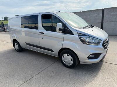 FORD TRANSIT CUSTOM 300 L2 2.0 ECOBLUE 130PS CREW VAN&nbsp;