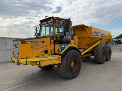 VOLVO A25C 6X6 ARTICULATED DUMP TRUCK