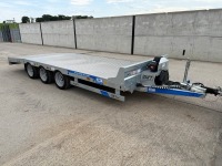 UNUSED DALE KANE 16FT X 6FT6" TRI AXLE 3500KGS BEAVERTAIL PLANT TRAILER - 2