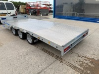 UNUSED DALE KANE 16FT X 6FT6" TRI AXLE 3500KGS BEAVERTAIL PLANT TRAILER - 6