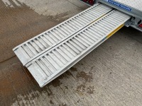 UNUSED DALE KANE 16FT X 6FT6" TRI AXLE 3500KGS BEAVERTAIL PLANT TRAILER - 18