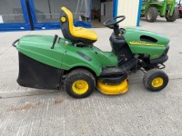JOHN DEERE LR135AUTO PETROL RIDE ON PETROL LAWNMOWER - 8