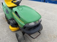 JOHN DEERE LR135AUTO PETROL RIDE ON PETROL LAWNMOWER - 11