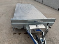DALE KANE 16FT X 6FT6" TRI AXLE BEAVERTAIL PLANT TRAILER - 3