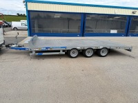 DALE KANE 16FT X 6FT6" TRI AXLE BEAVERTAIL PLANT TRAILER - 6