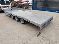 DALE KANE 16FT X 6FT6" TRI AXLE BEAVERTAIL PLANT TRAILER - 7