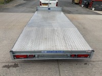 DALE KANE 16FT X 6FT6" TRI AXLE BEAVERTAIL PLANT TRAILER - 9