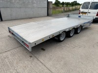 DALE KANE 16FT X 6FT6" TRI AXLE BEAVERTAIL PLANT TRAILER - 10