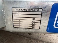 DALE KANE 16FT X 6FT6" TRI AXLE BEAVERTAIL PLANT TRAILER - 13