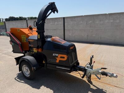 FORST ST6P SINGLE AXLE FAST TOW WOOD CHIPPER / SHREDDER