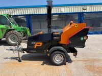 FORST ST6P SINGLE AXLE FAST TOW WOOD CHIPPER / SHREDDER - 4