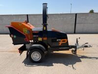 FORST ST6P SINGLE AXLE FAST TOW WOOD CHIPPER / SHREDDER - 18