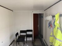 APPROX. 20FT X 8FT TWO COMPARTMENT ANTI VANDAL SITE OFFICE - 15