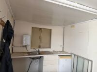 APPROX. 20FT X 8FT OPEN PLAN ANTI VANDAL SITE OFFICE - 8