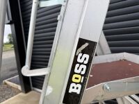 BOSS ALUMINIUM TELESCOPIC PLATFORM LADDER - 6