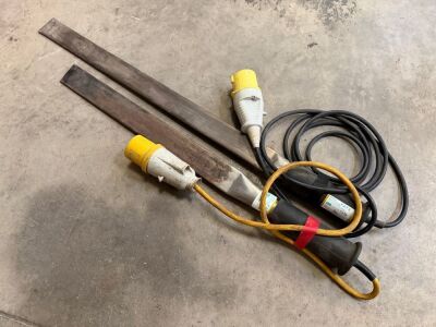 2No. 110V HEATING WANDS