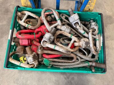 LOT TO INC. ASSORTED LIFTING EQUIPMENT