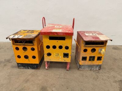 3No. ASSORTED SITE DISTRIBUTION BOXES