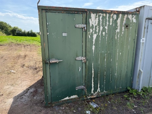 APPROX. 8ft x 7ft ANTI VANDAL CONTAINER