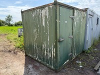 APPROX. 8ft x 7ft ANTI VANDAL CONTAINER - 7