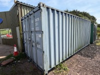 APPROX. 20ft x 8ft SHIPPING CONTAINER CONVERTED INTO ONE BEDROOM SLEEPER UNIT