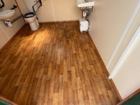 APPROX. 10ft x 8ft UNUSED ANTI VANDAL OPEN PLAN DISABLED TOILET - 8