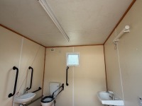 APPROX. 10ft x 8ft UNUSED ANTI VANDAL OPEN PLAN DISABLED TOILET - 11