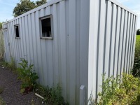 APPROX. 20ft x 10ft UNFINISHED ANTI VANDAL OPEN PLAN SITE OFFICE - 2