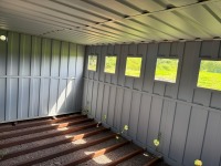 APPROX. 20ft x 10ft UNFINISHED ANTI VANDAL OPEN PLAN SITE OFFICE - 10