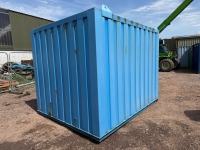 APPROX. 10ft x 8ft ANTI VANDAL STORAGE CONTAINER - 6