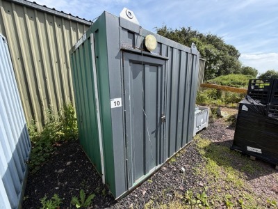 APPROX. 8ft x 6ft ANTI VANDAL OPEN PLAN SITE OFFICE