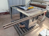 SEDGWICK 3 PHASE SLIDING ARM TABLE SAW