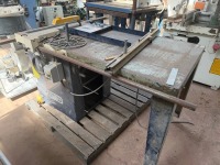 SEDGWICK 3 PHASE SLIDING ARM TABLE SAW - 6